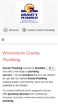 Mobile Screenshot of gravityplumbing.co.za